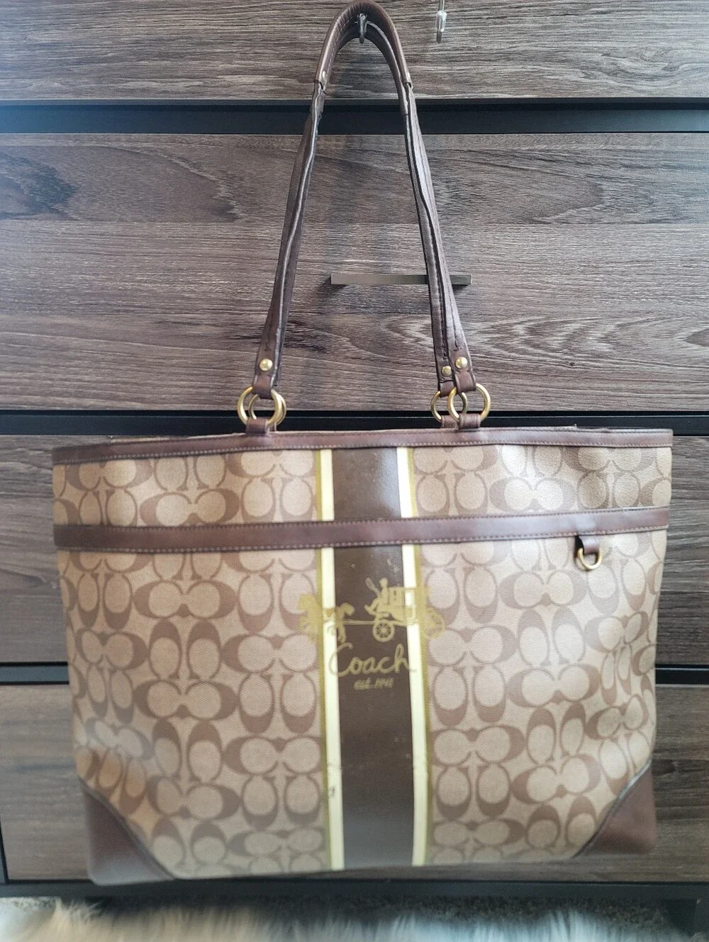 Coach diaper bag